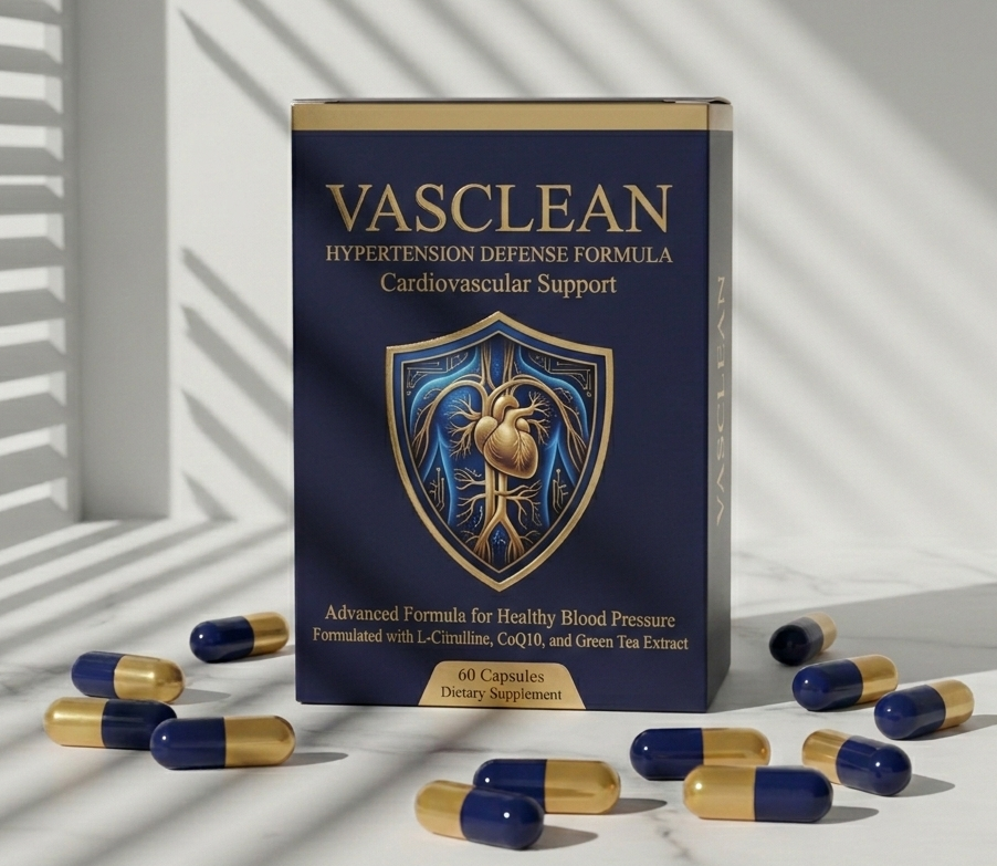 Vasclean 60 капсули — хранителна добавка за кръвоносни съдове